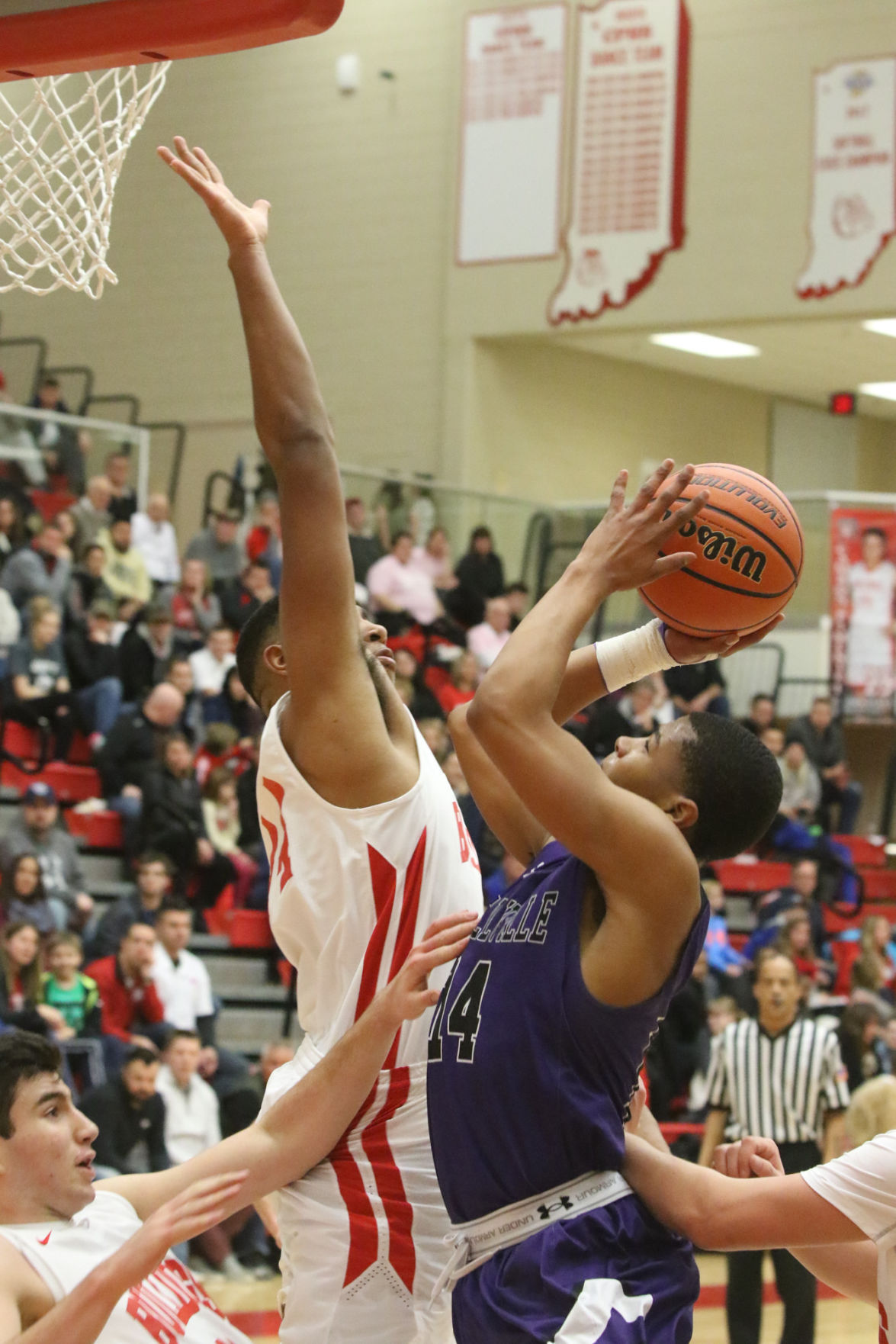 Gallery: Merrillville at Crown Point boys basketball